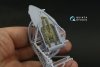 Quinta Studio QD24002 Hawker Typhoon (Car Door) 3D-Printed & coloured Interior on decal paper (Airfix) 1/24
